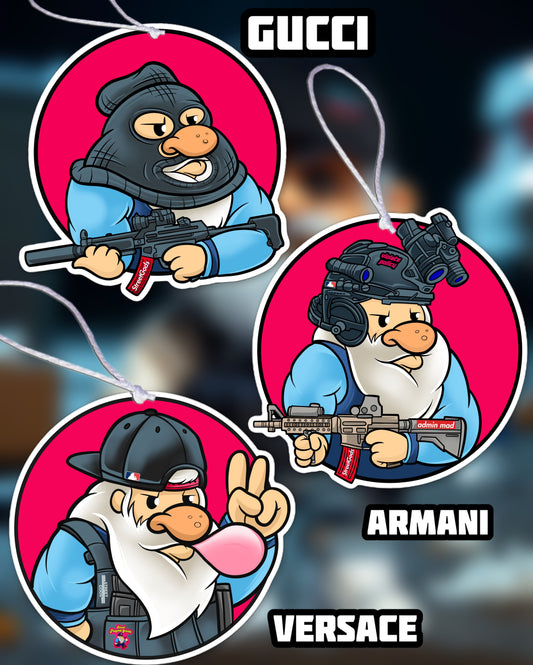 Da 3 Amigos Air Fresheners Pack