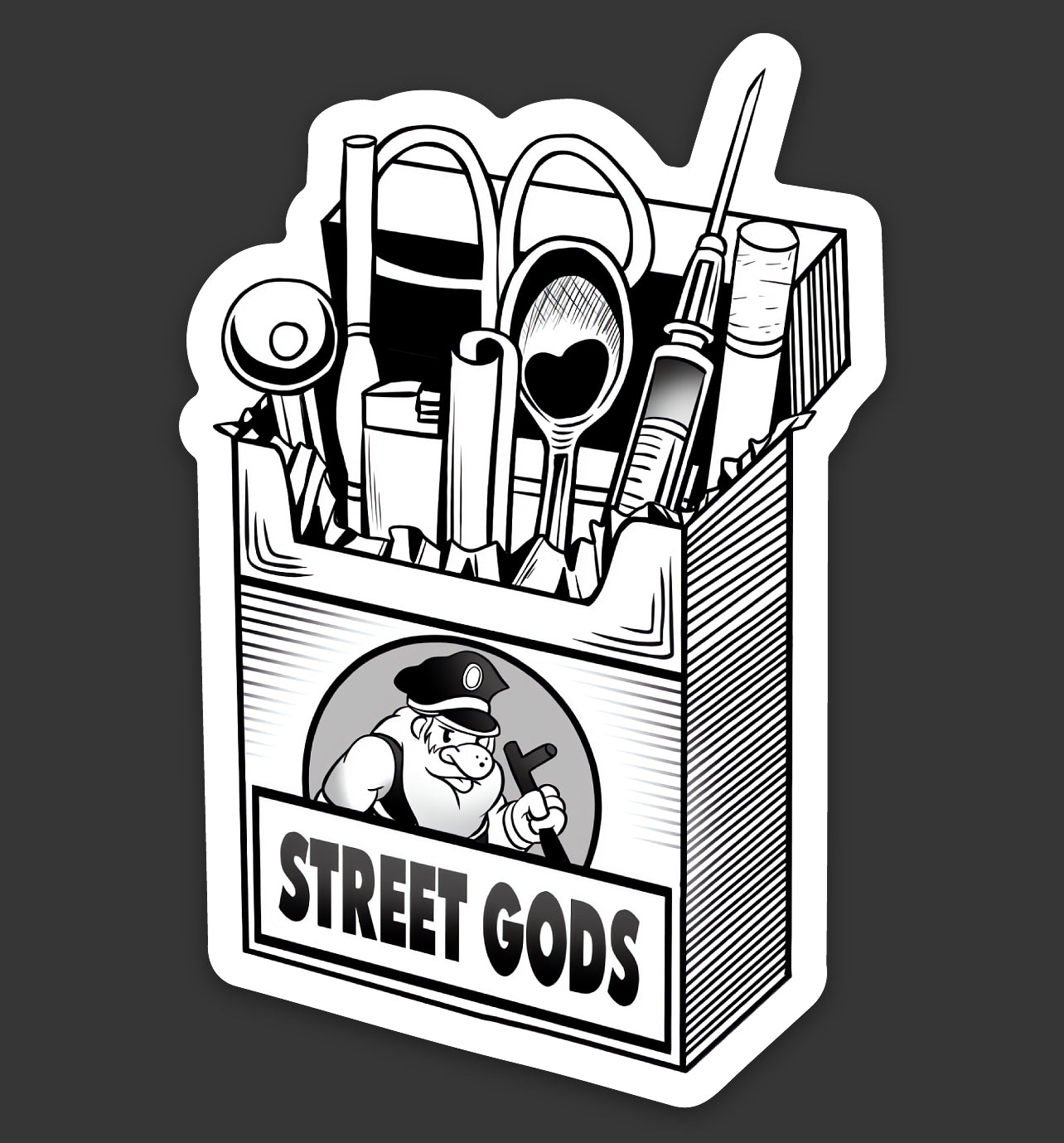 Drug Paraphernalia Box/PDFH Sticker Pack