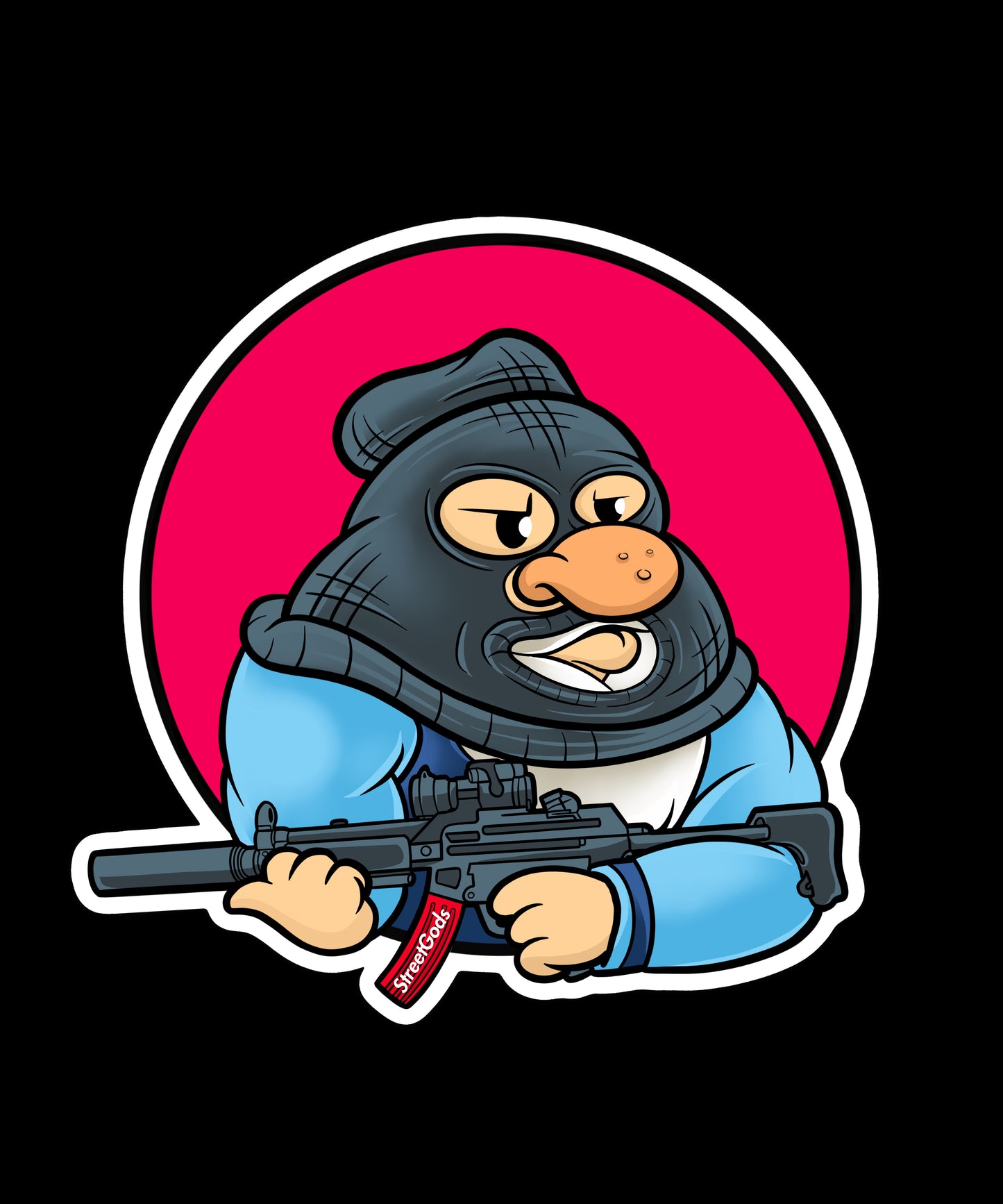 Shift Ready Gnome Sticker