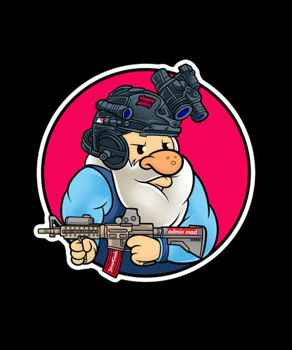 Shift Ready Gnome Sticker