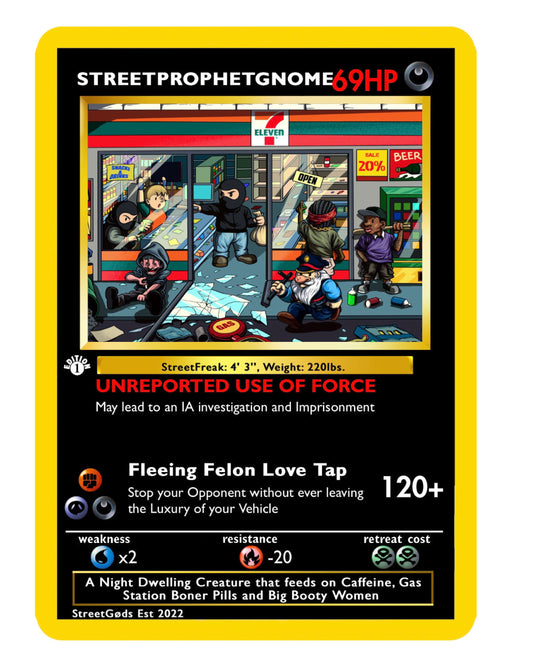 STREETFREAKS CARD STICKER