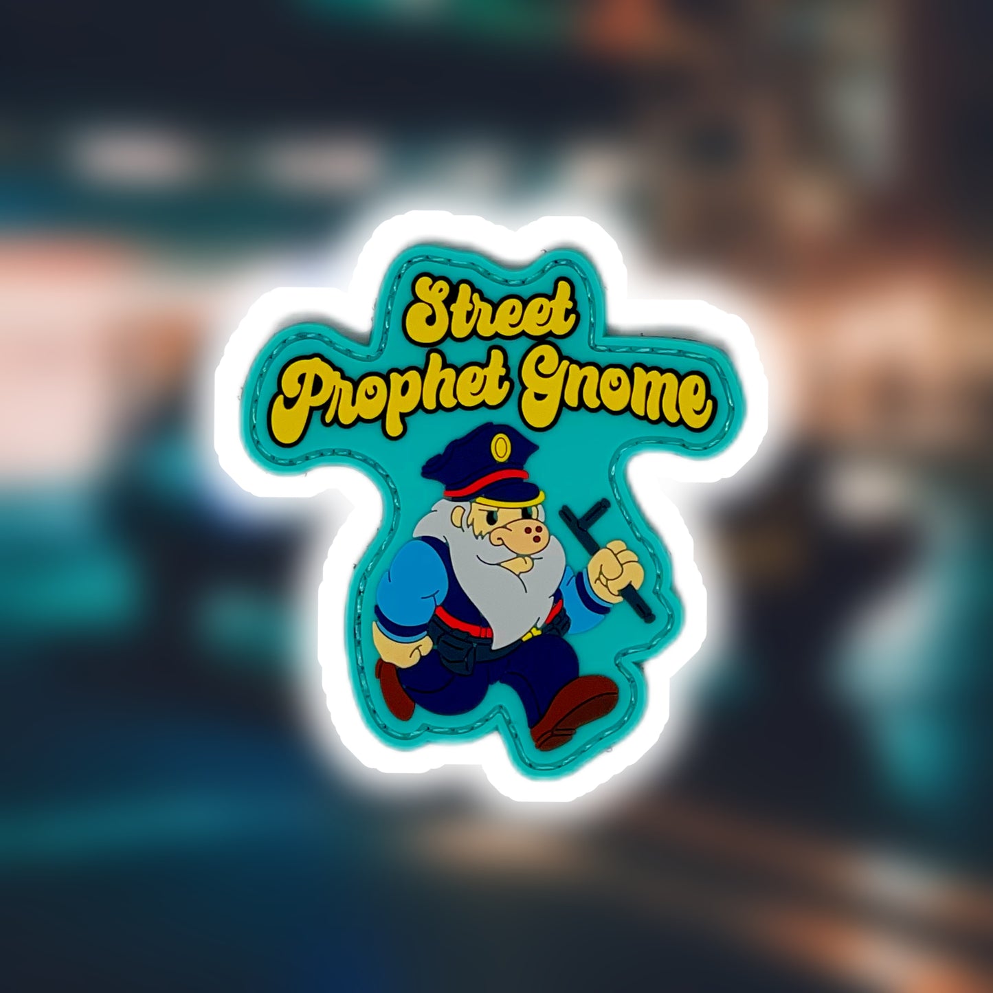 Teal Gnome Patch